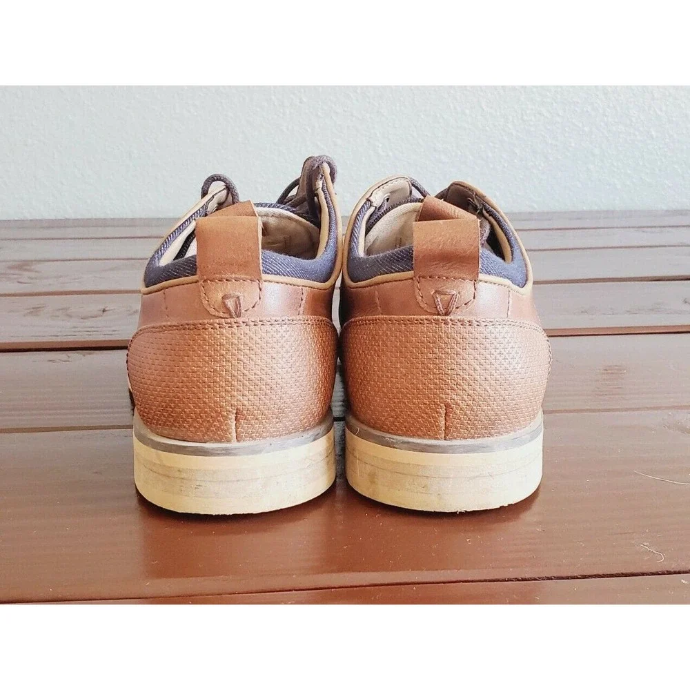 Parker & Sky Men's Brown Lace Up Edwin Oxford Style Shoes. Size 8.5‎